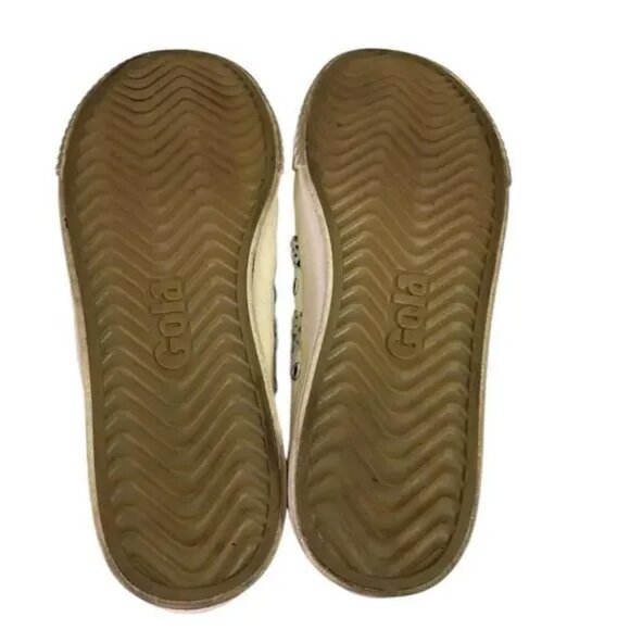 Gola Tennis Mark Cox High CLB093 White Canvas Lifestyle Sneakers 7 - Picture 4 of 6